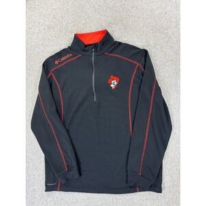 Oklahoma State‎ Cowboys Columbia Stitched Golf Pullover (Men's Medium) Black